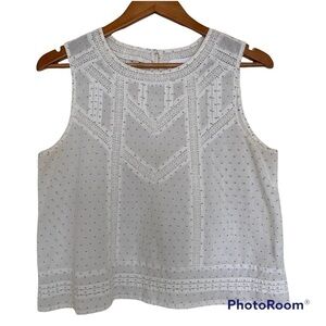 Maisic Prairie Tank Top, Size Large